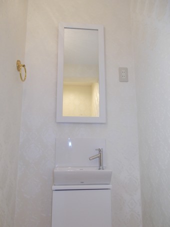 奥様こだわりのエレガントなトイレに